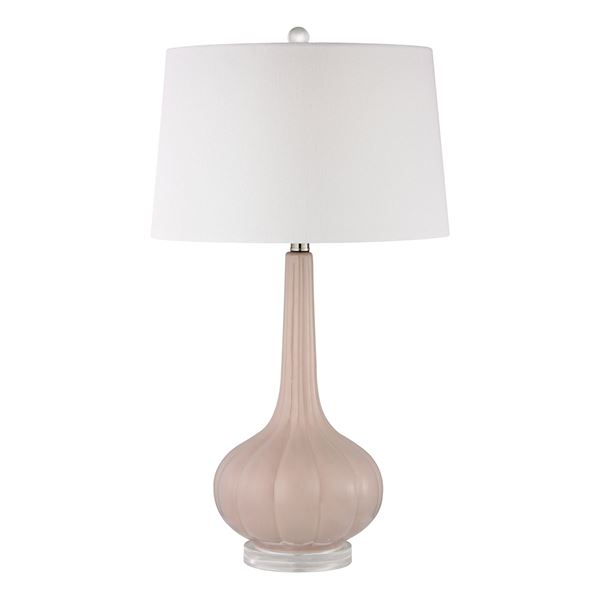 Elk Abbey Lane Ceramic Table Lamp - Pastel Pink - D2459