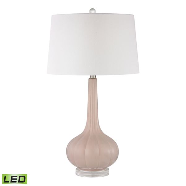 Elk Abbey Lane Ceramic Table Lamp - Pastel Pink - D2459-LED