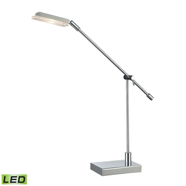 Elk Bibliotheque Desk Lamp - Polished Chrome - D2708