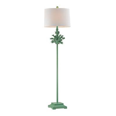 Coral Floor Lamp In Green