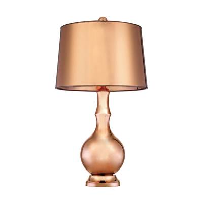 Mimosa 1 Light Table Lamp In Copper