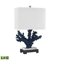 Elk Cape Sable Table Lamp - LED - Black, Navy Blue - D3026-LED