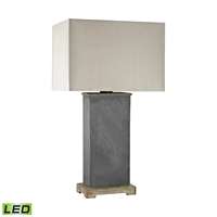 Elk Elliot Bay Outdoor Table Lamp - LED - Grey Slate - D3092-LED