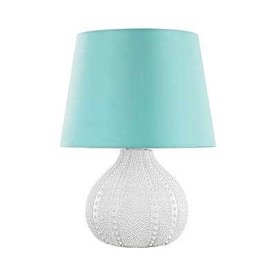 Aruba Outdoor Table Lamp With Sea Green Shade