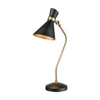 Elk Virtuoso Table Lamp - Black, New Aged Brass - D3806