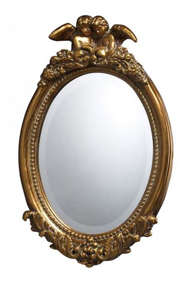 Sterling Bronville Mirror In Antique Gold Leaf  DM1928