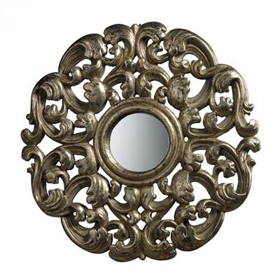 Sterling Lanne Mirror In Blackwood Silver  DM1932