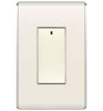 IN WALL RF INCANDESCENT DIMMER 600W - LIGHT ALMOND DRD2-A