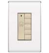 IN WALL RF ROOM SCENE CONTROLLER - IVORY DRD6-I V2