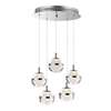 Swank LED 5-LT Pendant