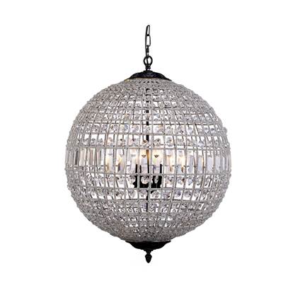 Olivia 5-LT Dark Bronze Chandelier Clear Royal Cut Crystal