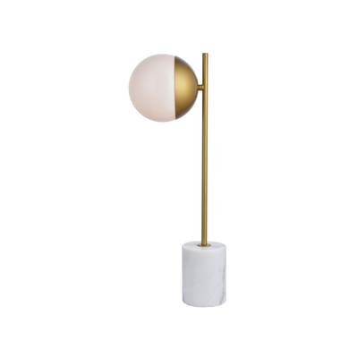Eclipse 1-LT Brass Table Lamp