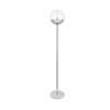 Eclipse 1-LT Chrome Floor Lamp