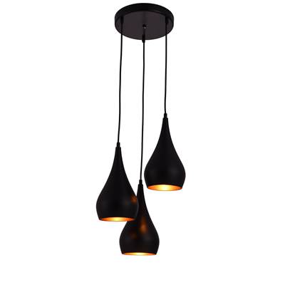 Nora Collection Pendant Black Finish