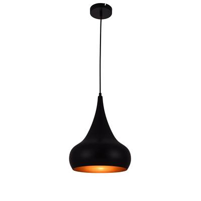 Circa Collection Pendant Black Finish