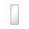 Metal Frame Rectangle Mirror 14"