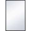 Metal Frame Rectangle Mirror 18X28"