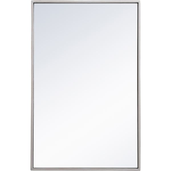 Metal Frame Rectangle Mirror 18X28"