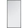 Metal Frame Rectangle Mirror 18"