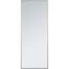 Metal Frame Rectangle Mirror 24"