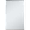 Metal Frame Rectangle Mirror 30"