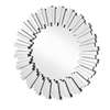 Sparkle 31.5" Contemporary Round Mirror In Clear