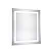 LED Hardwired Mirror Rectangle W20H30 Dimmable 5000K