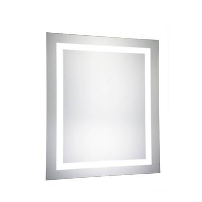 LED Hardwired Mirror Rectangle W20H30 Dimmable 5000K