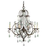 6-LT Single Tier Chandelier