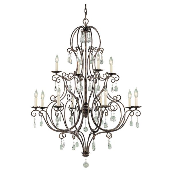 12-LT Multi-Tier Chandelier