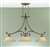 Murray Feiss Stirling Castle 3-Light Island Chandelier in British Bronze Finish - F2111/3BRB