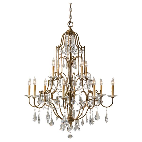 12-LT Multi-Tier Chandelier