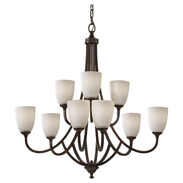 9-LT Multi-Tier Chandelier