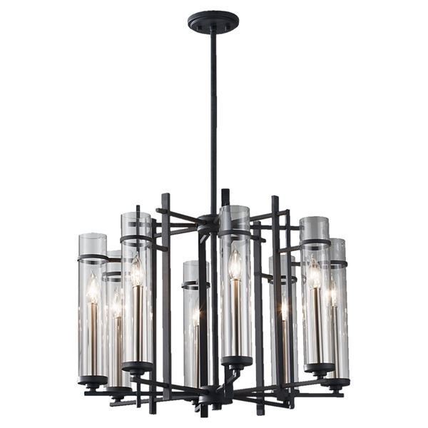 8-LT Single Tier Chandelier