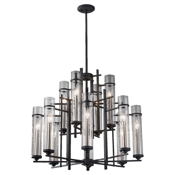 12-LT Multi-Tier Chandelier