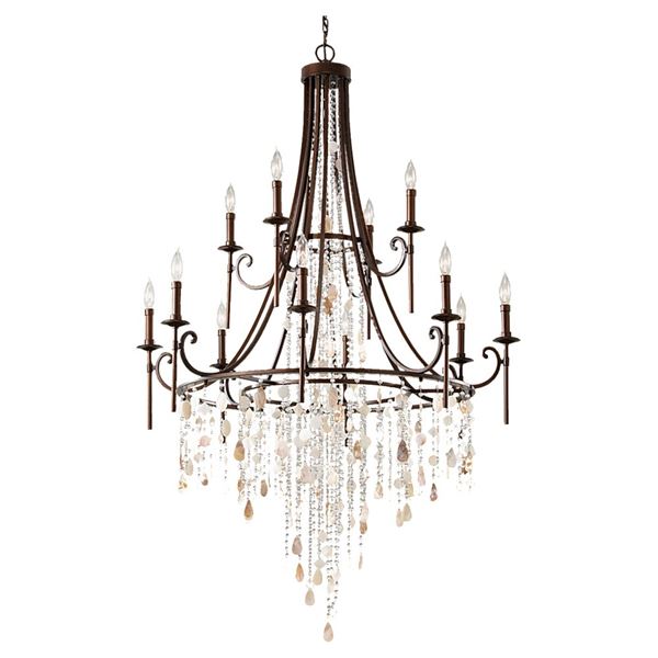 12-LT Multi-Tier Chandelier