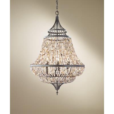 6 - Light Single Tier Chandelier