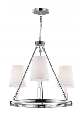 Feiss Light Lismore Chandelier F292/3PN