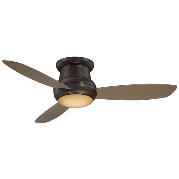 52" LED Flush Mount Ceiling Fan