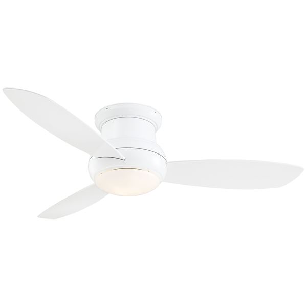 52" LED Flush Mount Ceiling Fan