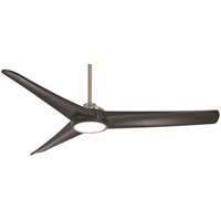 Minka-Aire Timber - LED 68" Ceiling Fan - Brushed Nickel - F747L-BN/CL