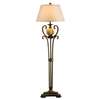 Murray Feiss Independents 1-Light Floor Lamp in Antique Cream/Painted Antique Bronze Finish - FL6256AC/PAB