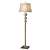 Murray Feiss Davidson 1-Light Floor Lamp in Antique Copper / Silver Leaf Patina Finish - FL6297ABZ/SLP