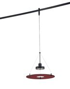 George Kovacs Sable Bronze Patina Red Acrylic 6-1W LED - GKTH1406-RD-467