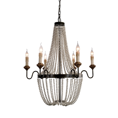 TERRA COTTA CONCETTA CHANDELIER H5119-6