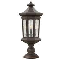 Hinkley Raley Outdoor Post Mount - Oil Rubbed Bronze - 1601OZ-LV