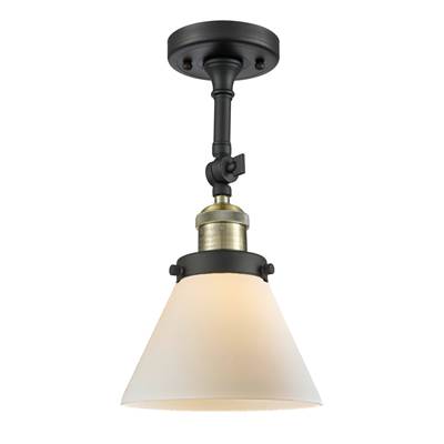 1 Light Dimmable LED Semi-Flush Mount