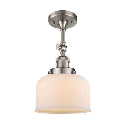 1 Light Dimmable LED Semi-Flush Mount