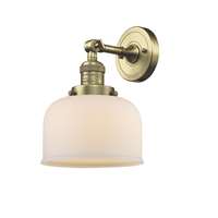 Innovations 1-LT Large Bell 8" Sconce - Antique Brass - 203-AB-G71