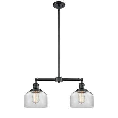 Innovations 2-LT LED Large Bell 22" Chandelier - Oil Rubbed Bronze - 209-OB-G72-LED